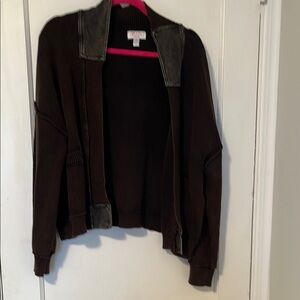 Black Blazer with Shawl Collar and Relaxed Fit